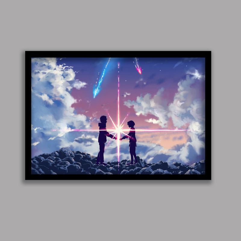 تابلو مدل انیمه Your Name کد LA-G10470-2