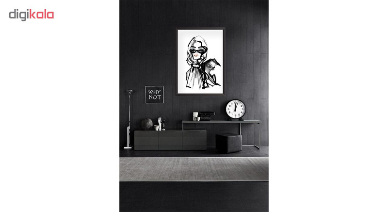 تابلو هیلما گالری کد HAP1756 BLACK - Image 3