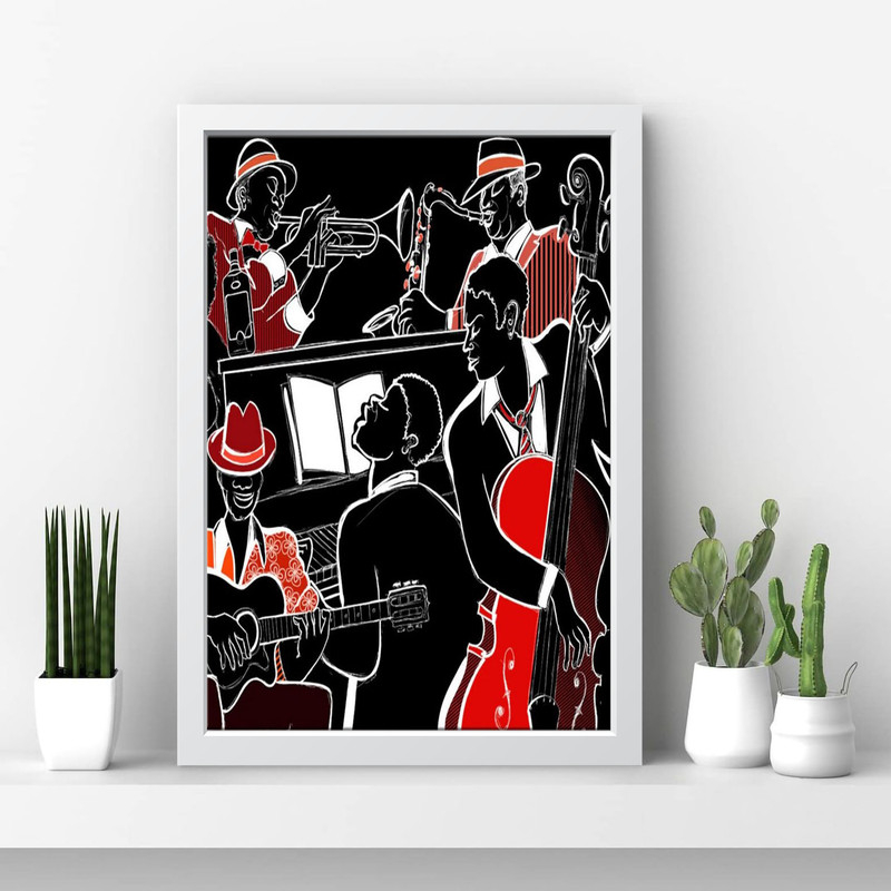 تابلو مدل minimall Orchesta m1414-w - Image 4