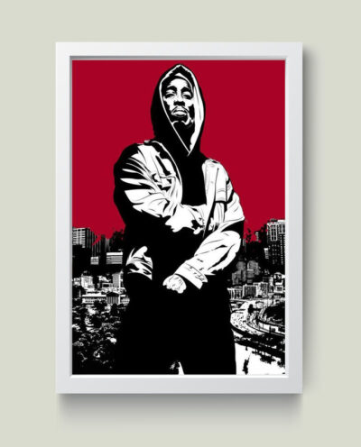 تابلو مدل توپاک 2Pac کد S0630-w