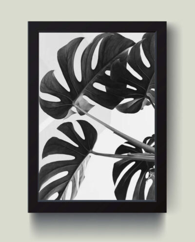 تابلو مدل مینیمال Leaf کدm2404-b