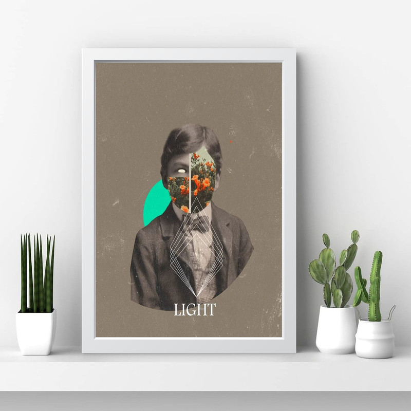تابلو مدل LIGHT کد S2603-w - Image 4