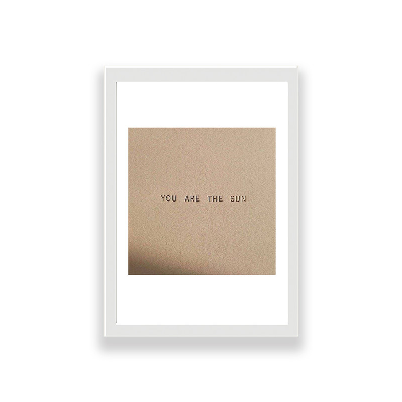 تابلو طرح انگیزشی مدل you are the sun - Image 2