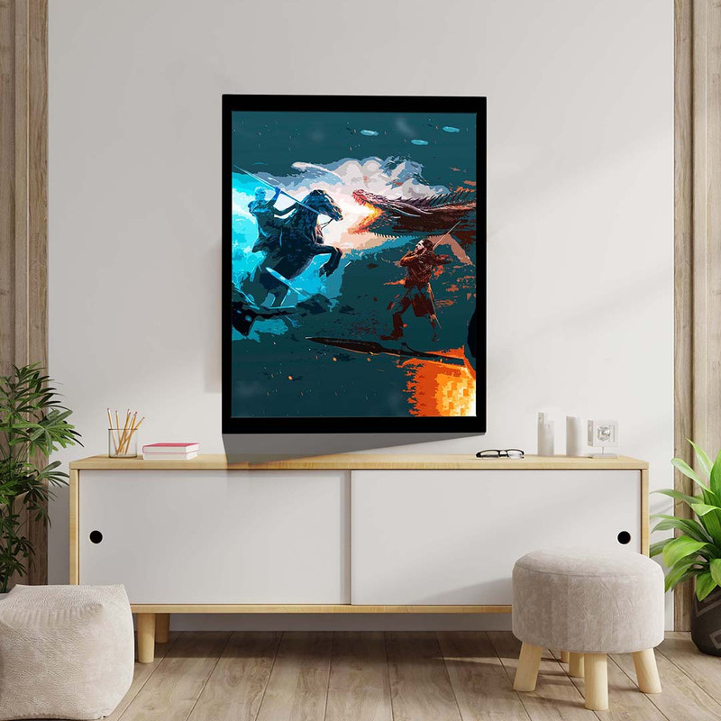 تابلو مدل Game of Thrones کد S-2258 - Image 4