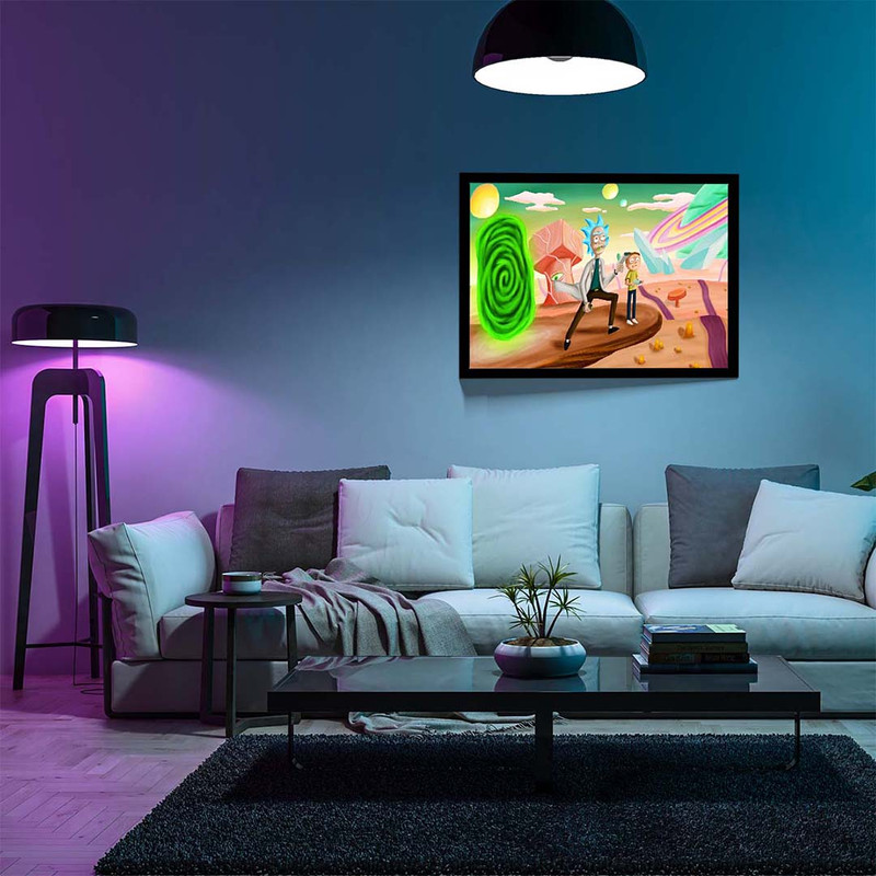 تابلو مدل rick and morty کد F-15032 - Image 7