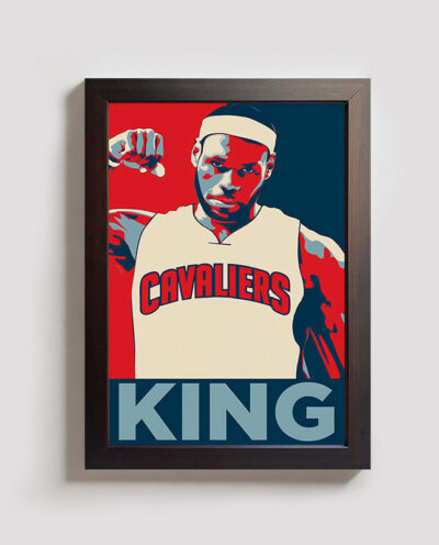 تابلو مدل بسکتبال لبرون جیمز lebron james NBA BR075