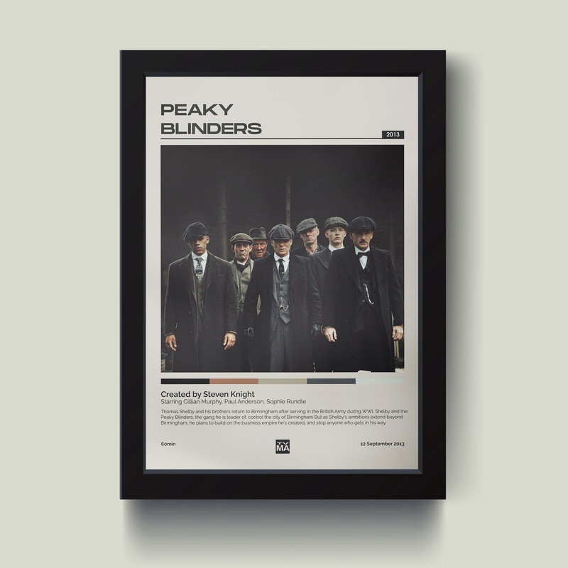 تابلو مدل Peaky Blinders کد Q2226