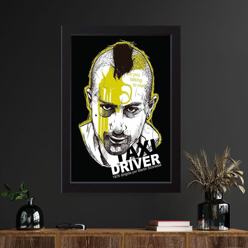 تابلو مدل Taxi Driver کدS2632-b - Image 4