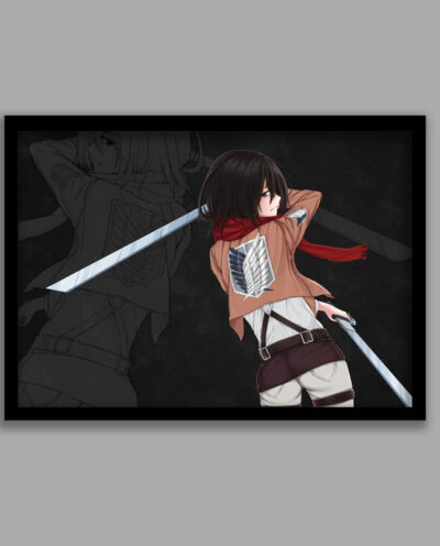 تابلو مدل انیمه اتک آن تایتان Attack on Titan کد LA-G10412-2