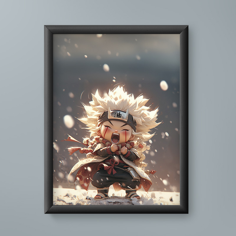 تابلو مدل جیرایا چیبی ناروتو Jiraiya Chibi Naruto 02