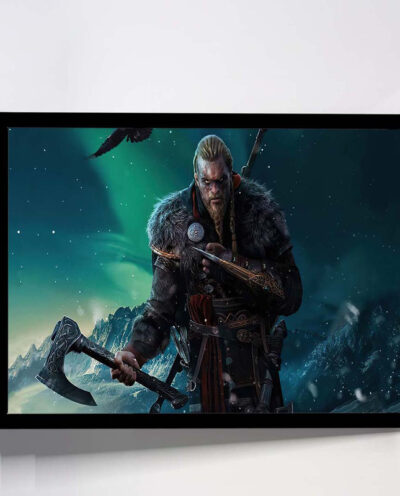 تابلو مدل assassins creed valhalla game کد F-10038