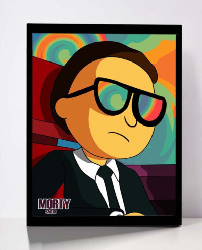 تابلو مدل Rick Morty کد F-1047
