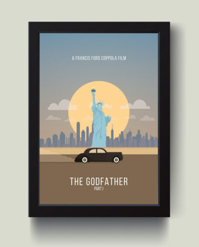 تابلو مدل The Godfather کدS2629-b