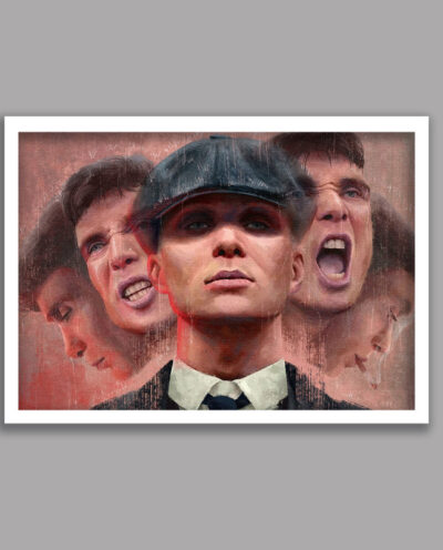 تابلو مدل تامی شلبی سریال پیکی بلایندرز Peaky Blinders کد LA-G10380