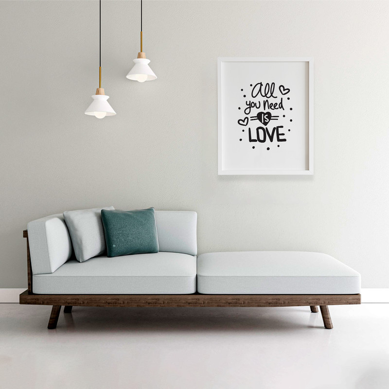 تابلو مدل نوشته انگلیسی طرح LOVE کد 320 - Image 3