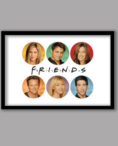 تابلو مدل سریال فرندز Friends کد LA-G10811-2