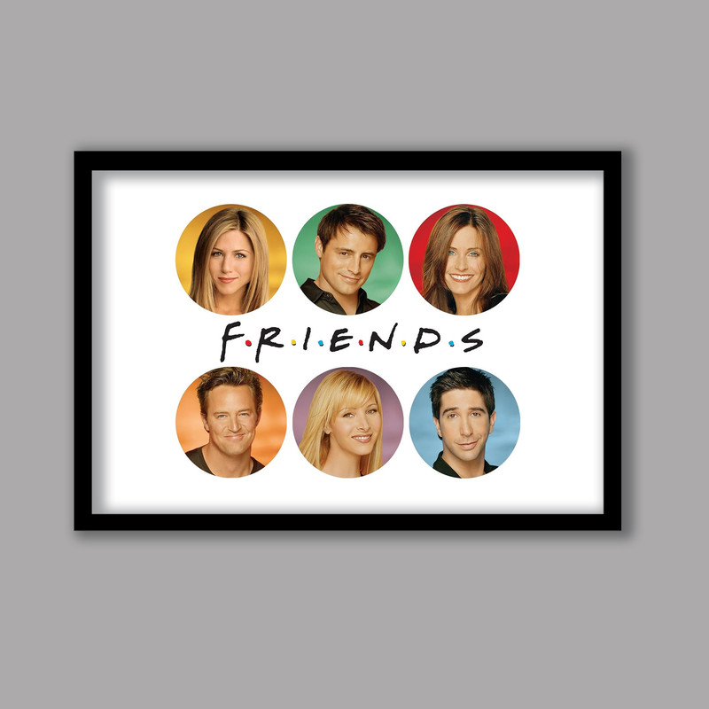تابلو مدل سریال فرندز Friends کد LA-G10811-2