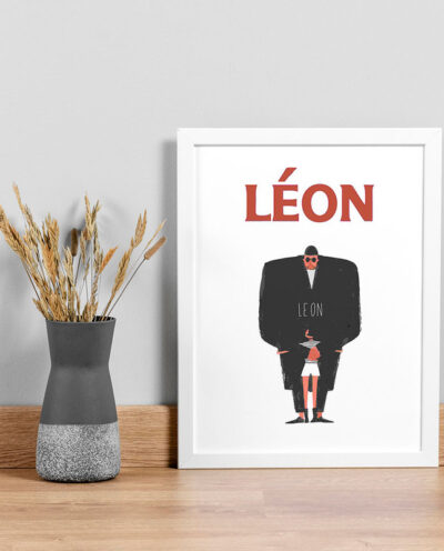 تابلو صبا طرح مدل Leon the professional کد sw