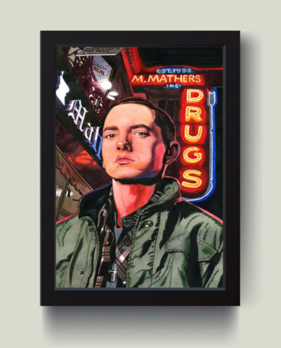 تابلو مدل Eminem امینم کد m2619-b
