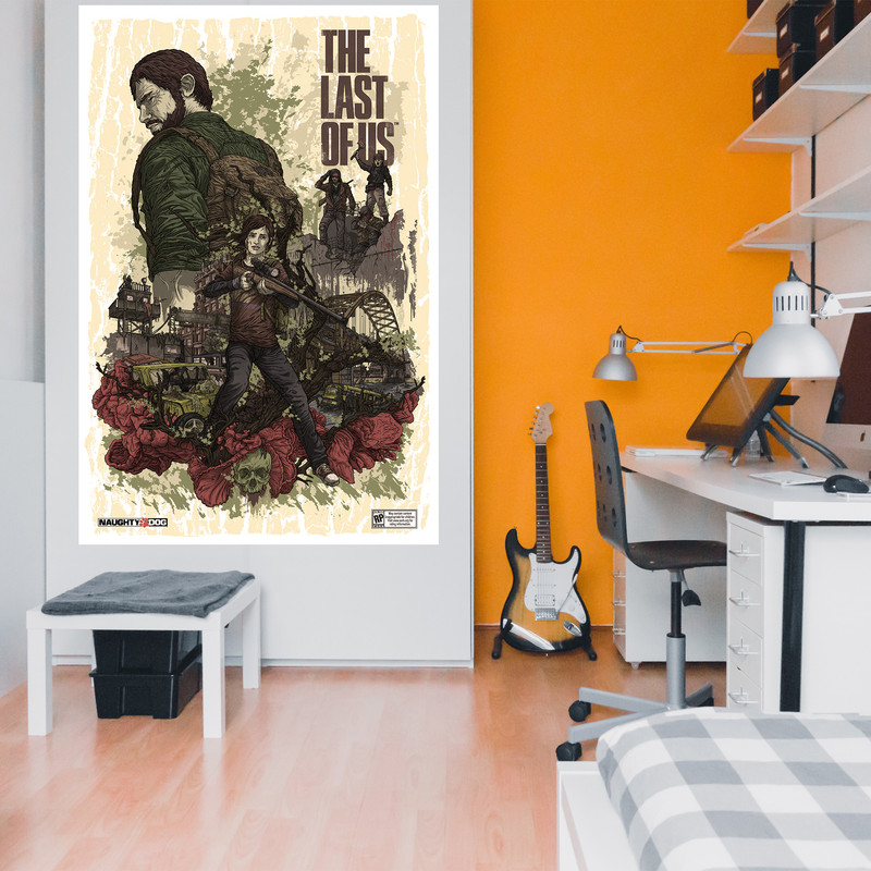 تابلو مدل گیمینگ لست اف اس LAST OF US کد 1265 - Image 2