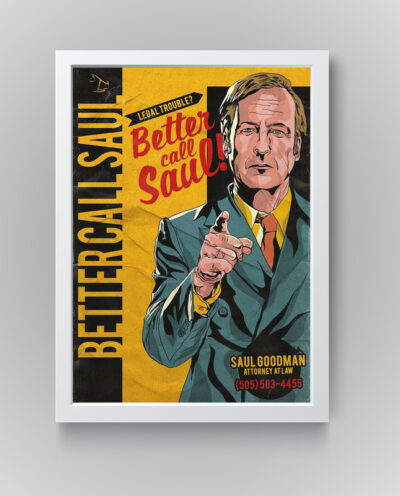 تابلو مدل Better Call Saul کدN208