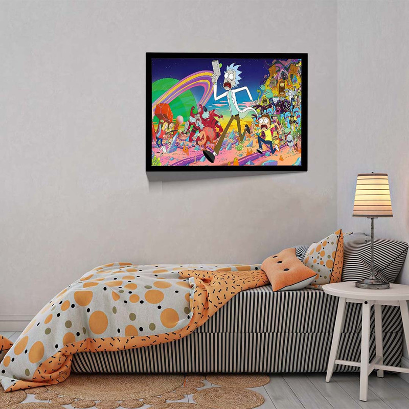 تابلو مدل rick and morty کد F-15028 - Image 8
