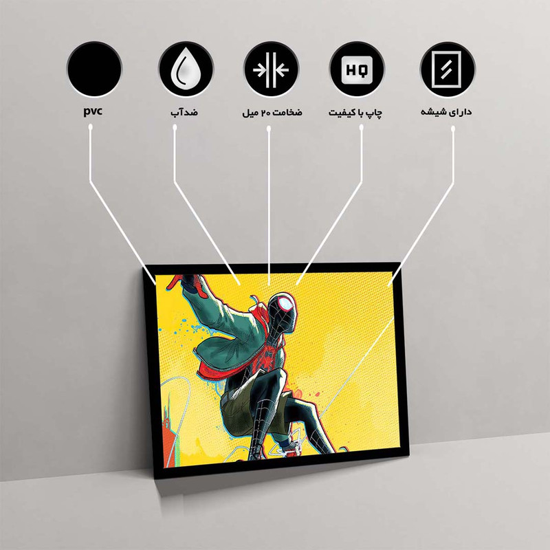تابلو مدل spider man کد F-17032 - Image 10