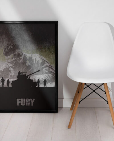 تابلو صبا طرح مدل فیلم FURY