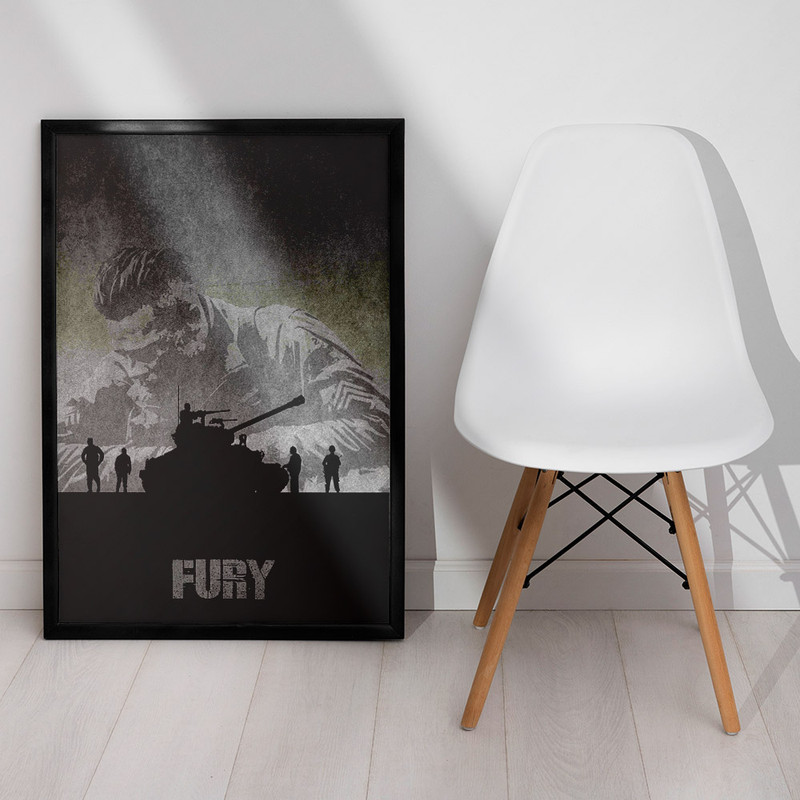 تابلو صبا طرح مدل فیلم FURY