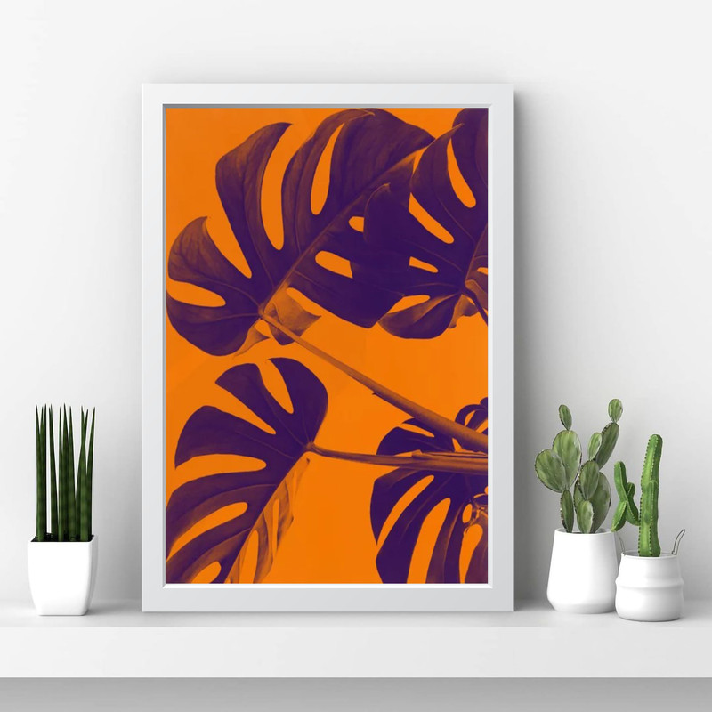 تابلو مدل minimall leaf کدm1412-w - Image 4
