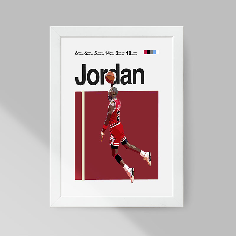 تابلو صبا طرح مدل Jordan کد Q4926w - Image 3