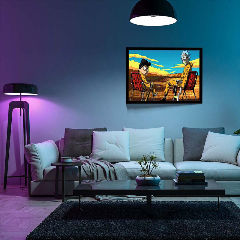 تابلو مدل rick and morty کد F-15029 - Image 6