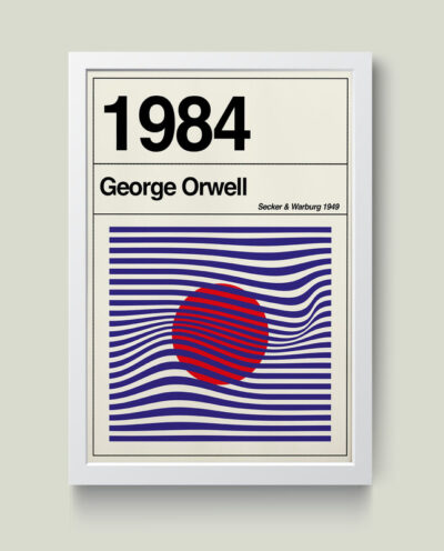 تابلو مدل 1984 Poster کدS1624-w