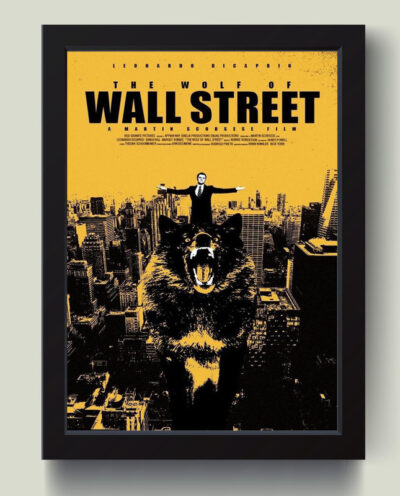 تابلو مدل The Wolf Of Wall Street کدMJ131343