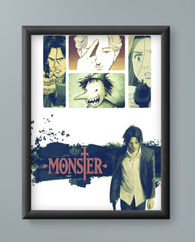 تابلو مدل انیمه مانستر Monster anime 04