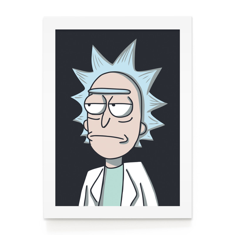 تابلو مدل Rick And Morty کد RF-5001