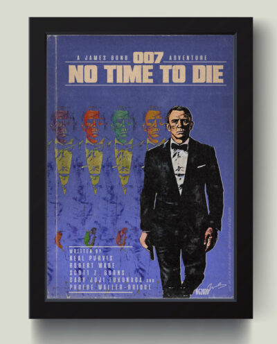 تابلو مدل James Bond - 007 کد MJ131394