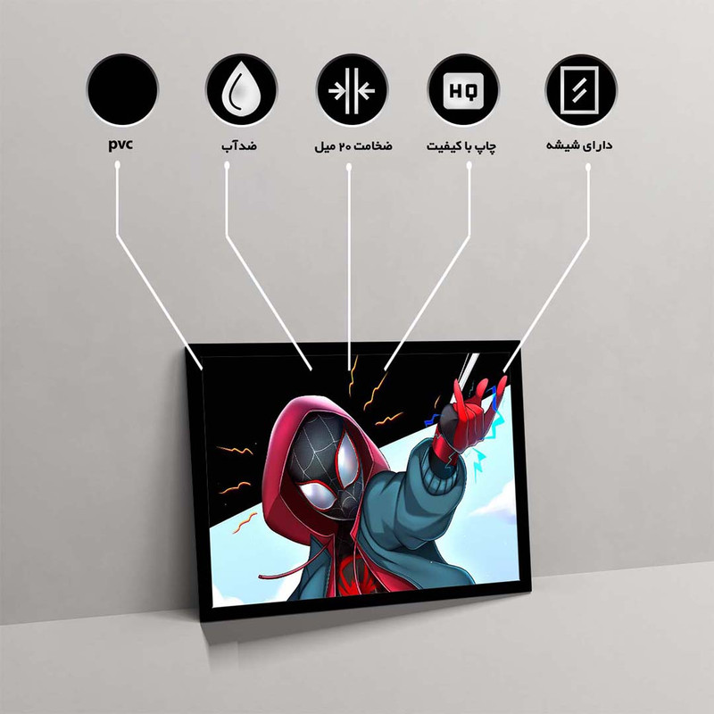 تابلو مدل spiderman کد F-17039 - Image 10