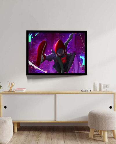 تابلو مدل miles spider man کد F-14010