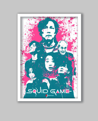 تابلو مدل سریال بازی مرکب Squid Game کد LA-G10801