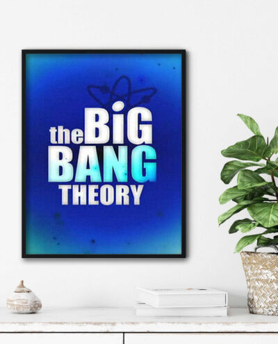 تابلو آتریسا طرح سریال big bang theory مدل ATB005