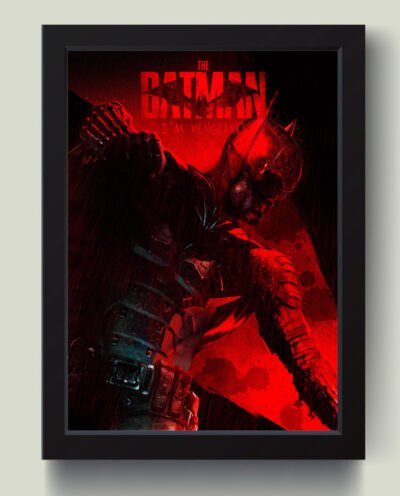 تابلو مدل The Batman پوستر فیلم بتمن کد ICC-S17