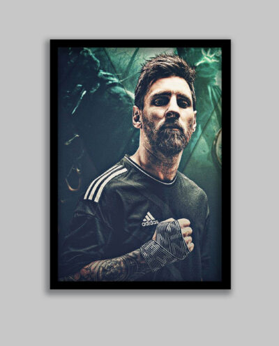 تابلو مدل لیونل مسی Lionel Messi کد LA-G10557-2