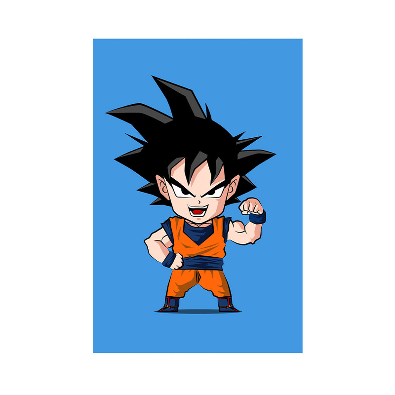 تابلو مدل گوکو چیبی دراگون بال Chibi Goku Dragon ball 03 - Image 2
