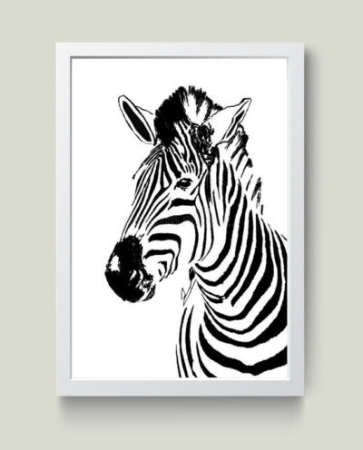 تابلو مدل مینیمال Zebra کد m50116