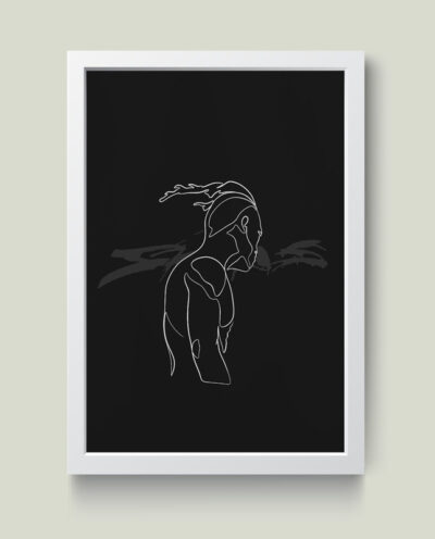 تابلو مدل تنتاسیون XxxTentacion کدA2923-w