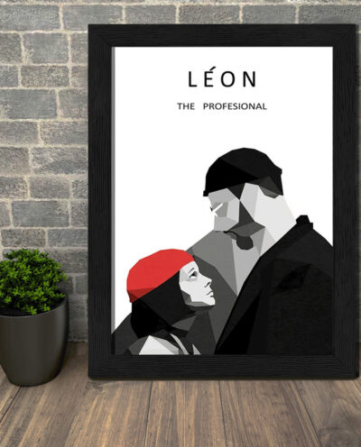 تابلو طرح Leon The Professional مدل PrLeon3b