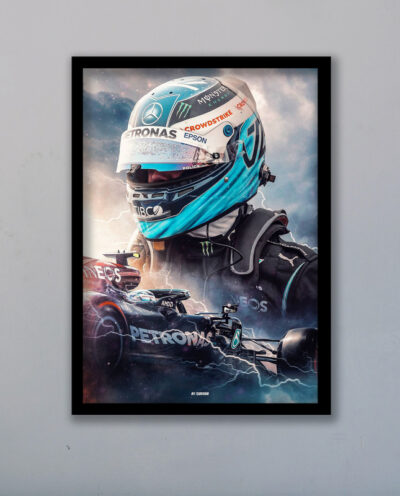 تابلو مدل فرمول یک والتری بوتاس Bottas کد LA-F1G1014B