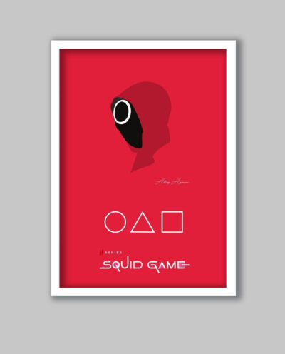 تابلو مدل سریال بازی مرکب Squid Game کد LA-G10806