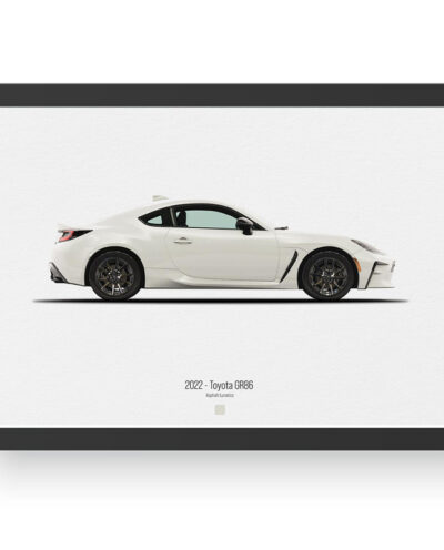 تابلو مدل Toyota GR86 2022
